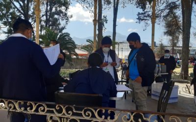 Vecina tras vacunarse: «Aprecio la vida porque es un don de Dios»