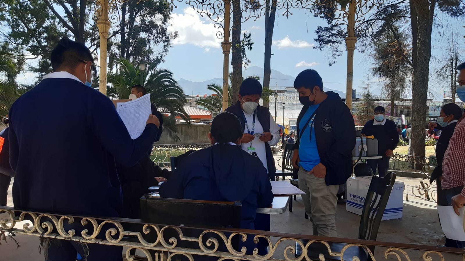 Vecina tras vacunarse: «Aprecio la vida porque es un don de Dios»