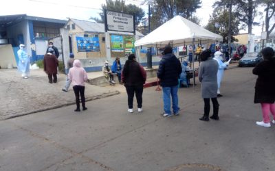 CAP de Xela ya realiza hisopados