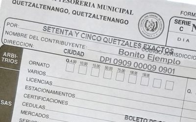 Concejo Municipal de Quetzaltenango aprobó extensión de venta de boleto de ornato.