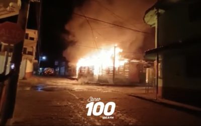 Estiman más de Q. 100 mil en pérdidas por incendio ocurrido en Coatepeque