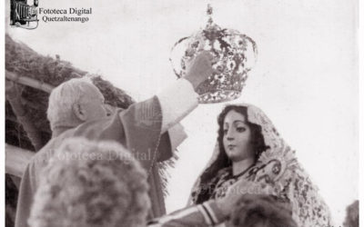 «Deciros cuánto os ama la iglesia», el mensaje de San Juan Pablo II hace 39 años en Xela, cuando coronó la imagen de la Virgen del Rosario