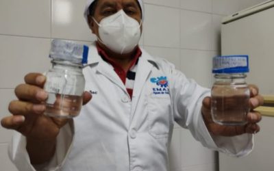 ¿Cuál es el resultado de análisis a nacimientos de agua en Zunil?