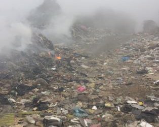 Conato de incendio en Botadero Municipal en Chuicaracoj