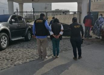 Detenida por extorsión en la zona 7 de Quetzaltenango