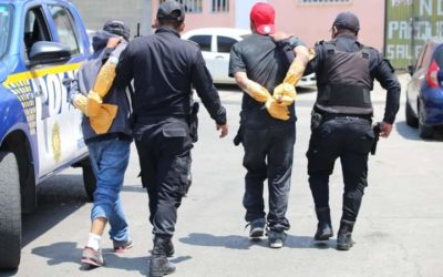 Tras mortal ataque armado PNC arresta al «Gatillero» y a «Bam Bam»