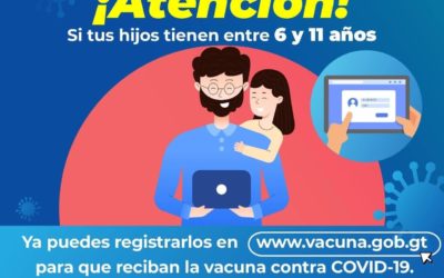 Definen fecha para Iniciar vacunación de niños en Quetzaltenango
