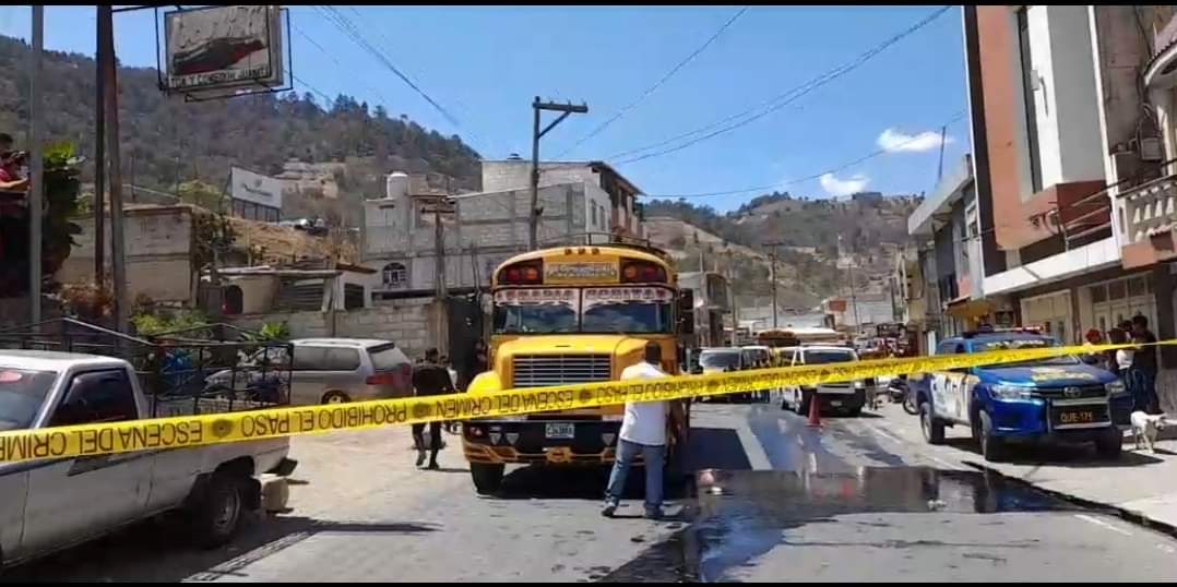 Ataque Armado en contra de un bus en Almolonga Stereo 100
