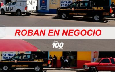 Roban en comercio de comida rápida en la zona 2 de Quetzaltenango