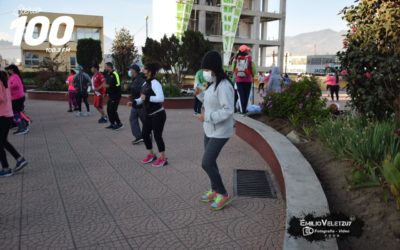 Realizan mañana de zumba en Plaza Japón, zona 3 de Xela