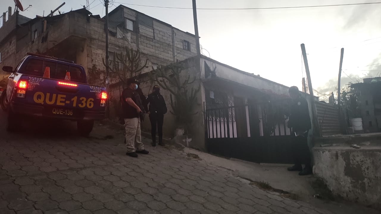 El MP y PNC realizan allanamientos en Retalhuleu y Quetzaltenango la mañana de este viernes