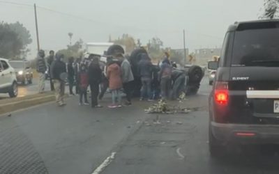 Alcalde de Salcajá sufre accidente de tránsito en Ruta Interamericana.