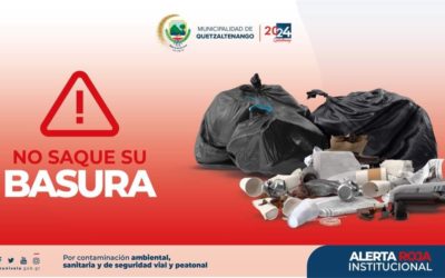 Basurero provisional en Zunil no se podrá utilizar, hoy no hay recolección de basura en Xela