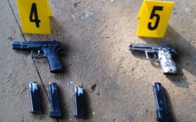 Secuestran dos armas de fuego y rescatan a dos loros en Quetzaltenango