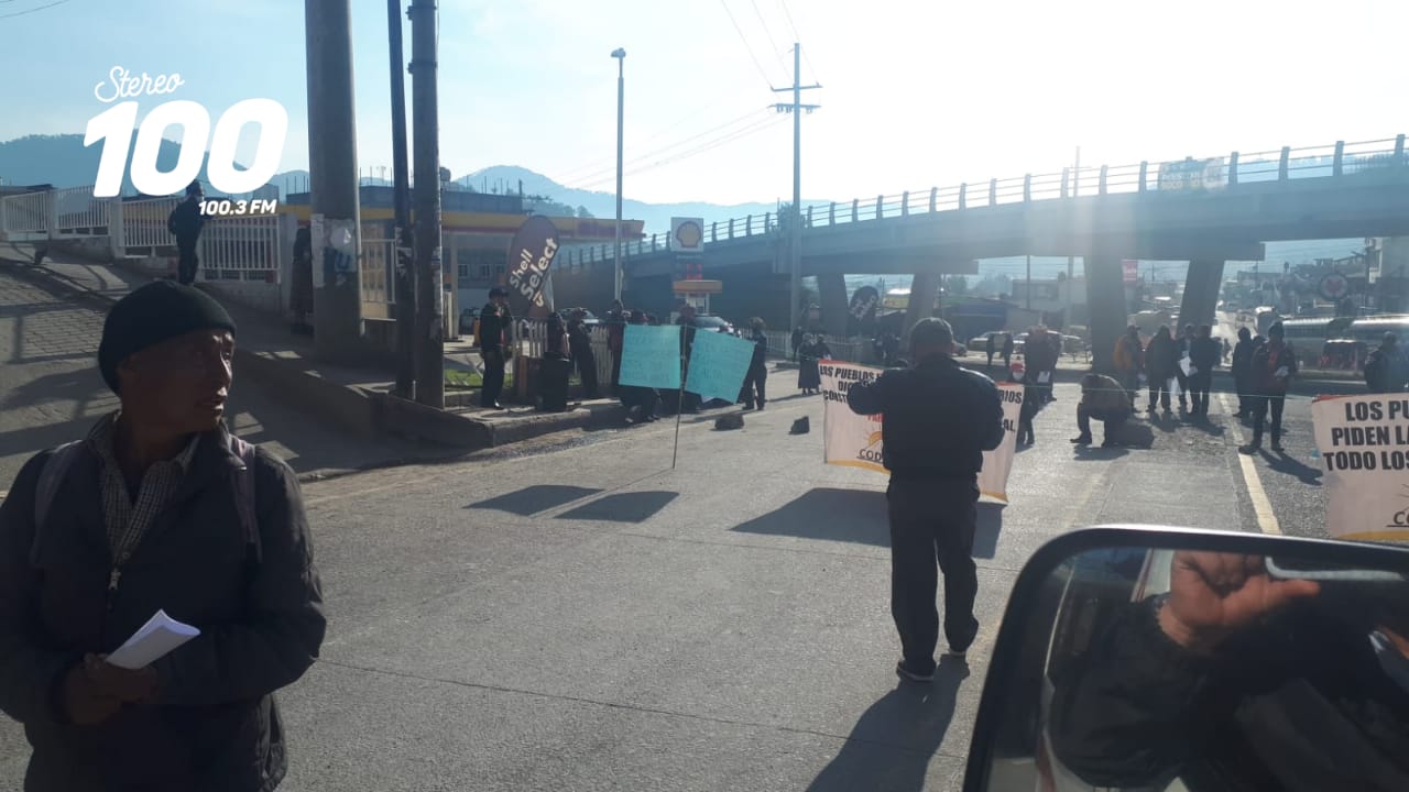 Bloqueos Codeca Cuatro Caminos