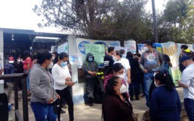 Sindicalistas suspenden atención en el CAP de Quetzaltenango