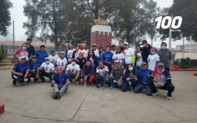 Scout, atletas y vecinos remozan parque en la colonia El Rosario de Xela