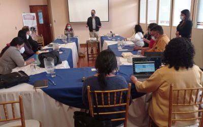 Capacitación en Quetzaltenango sobre temas relacionados a la pandemia del COVID-19