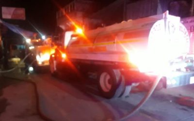 Hombre muere calcinado en San Marcos