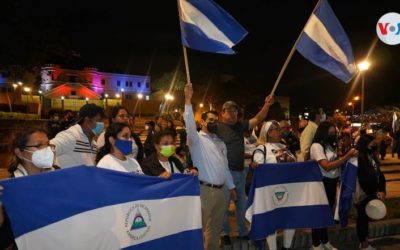 Nicaragüenses realizan vigilia en Costa Rica conmemorando a las víctimas de la represión de 2018