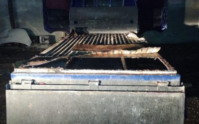 Coatepeque: Encuentran 30 paquetes con cocaína en camión abandonado