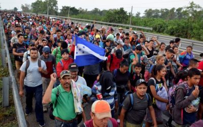 Guatemala enfrentará posible nueva caravana migrante procedente de Honduras el 15 de abril, ya anunciada.