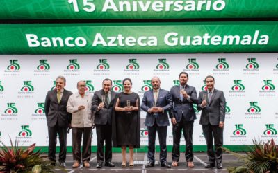 Banco Azteca de Guatemala celebra su 15º aniversario de operaciones