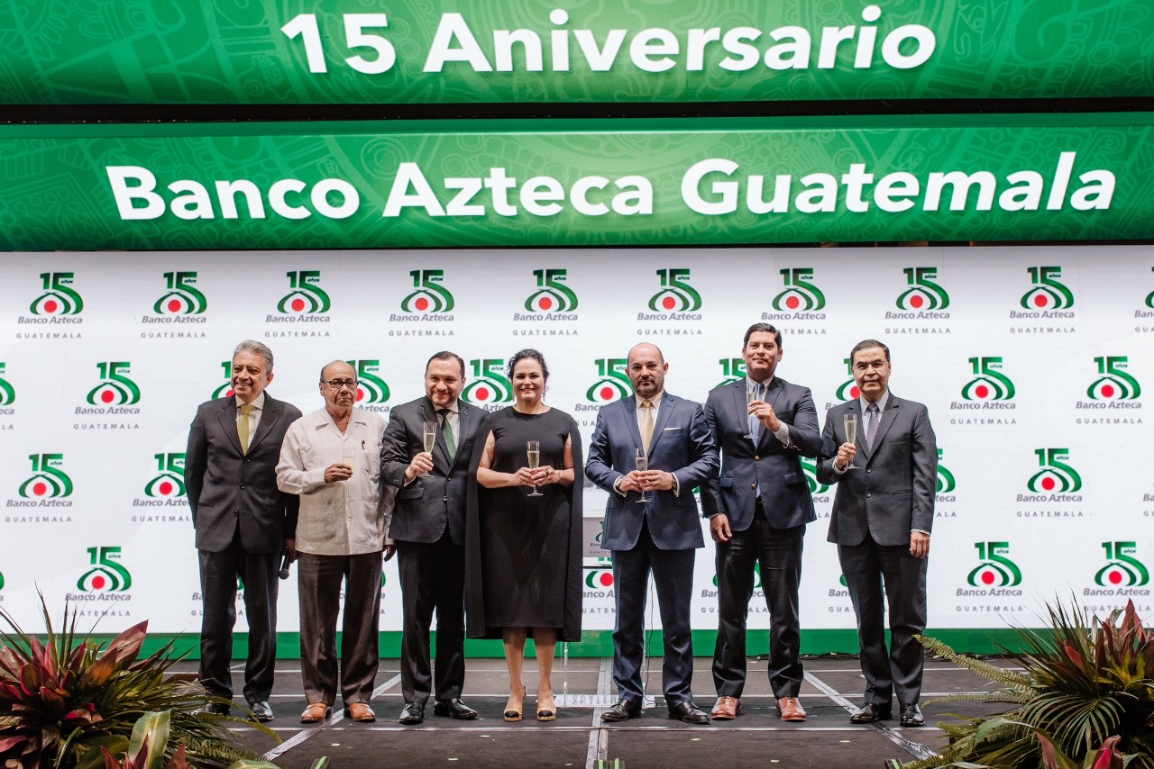 Banco Azteca de Guatemala celebra su 15º aniversario de operaciones
