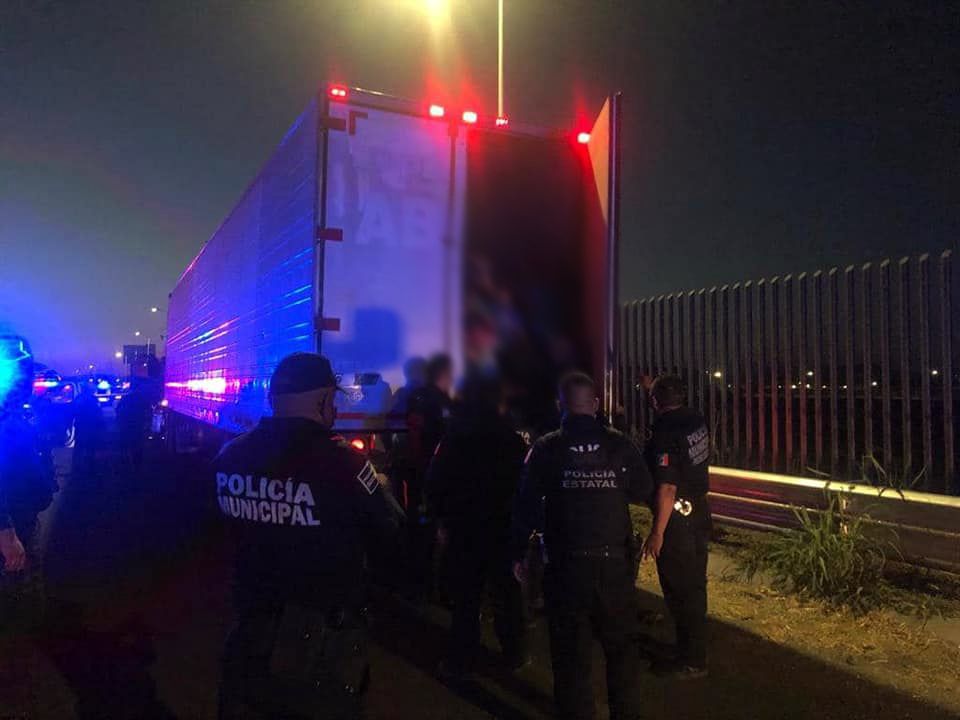 Migrantes capturados en Querétaro