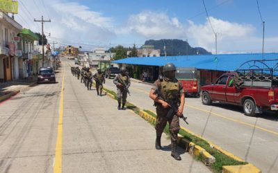 Vehículo del Ejército fue atacado a balazos en zona montañosa de Santa Catarina Ixtahuacán, dos soldados salen heridos