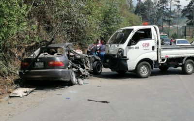Mueren dos personas en accidente en ruta Cito Zarco