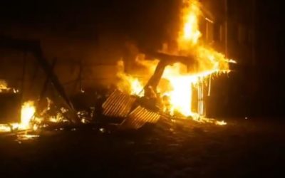 Incendio consume negocio y deja pérdidas por más de Q45 mil