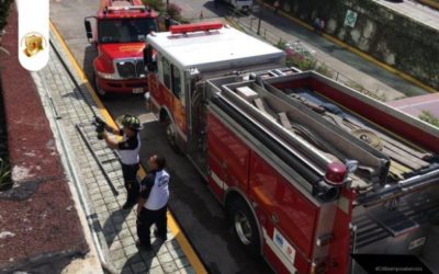 Incendio en centro comercial de Guatemala