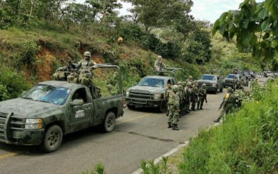 Enfrentamiento armado entre el Ejército de México y «coyotes» que transportaban migrantes guatemaltecos