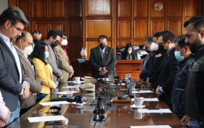 Quetzaltenango: Minuto de silencio en sesión de Concejo Municipal, en memoria de German Scheel Montes