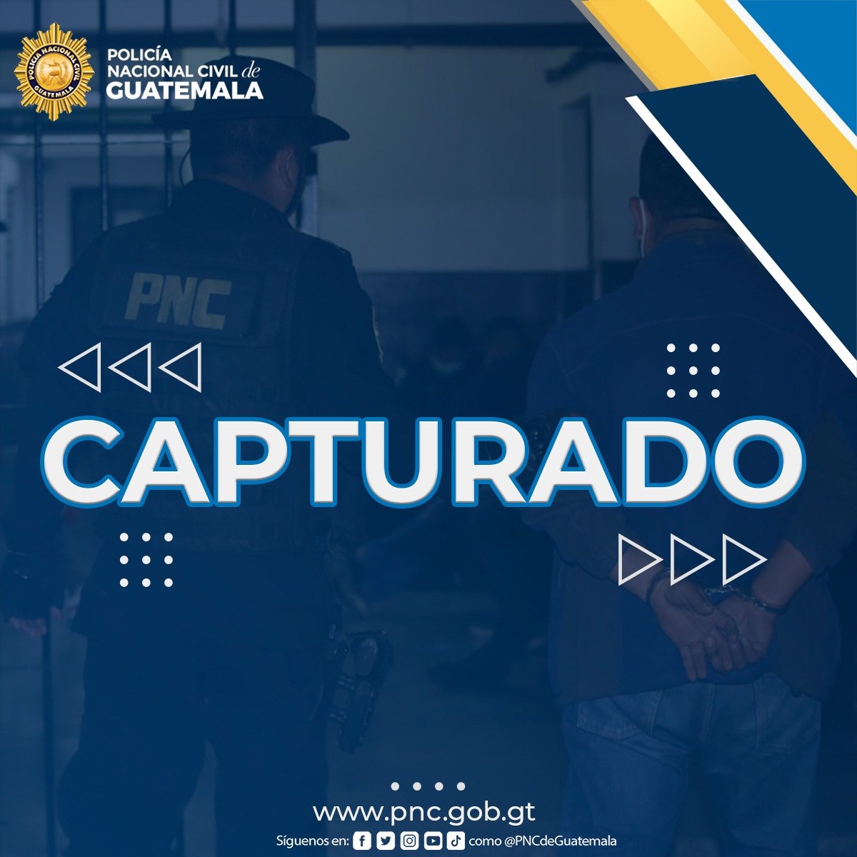 Capturan a hombre señalado de extorsión frente al Centro Regional de Justicia de Quetzaltenango