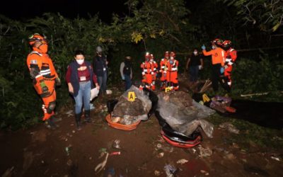 Localizan dos cadáveres enterrados en Villa Nueva y presumen que sean los payasitos