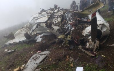Accidente aéreo en zona montañosa de Santa Catarina Ixtahuacán deja una persona muerta