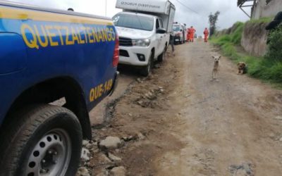 Localizan en vivienda de zona 9 de Xela osamenta y a tres menores de edad