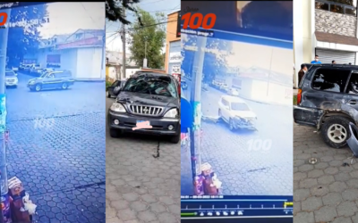 Vídeo del accidente ocurrido este viernes en la zona 3 de Xela