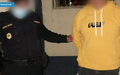 Persecución de la PNC finaliza con arresto de sindicado de asesinato