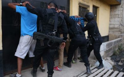 PNC, en lo que va del 2022, captura a 374 presuntos integrantes de pandillas