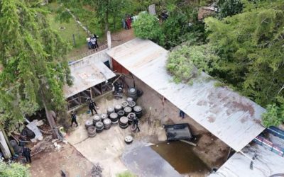 PNC localiza piezas de vehículos robados