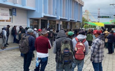 Pobladores exigen intervención de gobernador para solucionar conflicto  