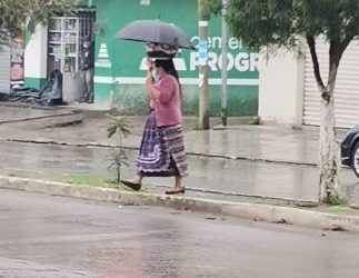 Miércoles lluvioso en la ciudad de Quetzaltenango