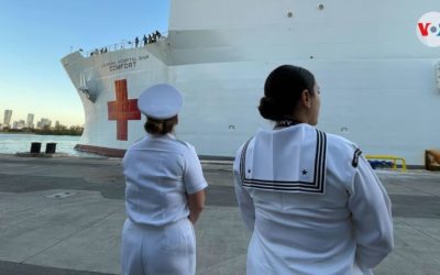 Estados Unidos envía buque hospital a América Latina para prestar ayuda humanitaria
