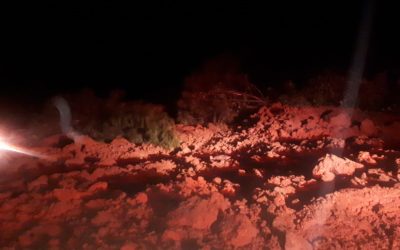 Derrumbe obstaculiza los cuatro carriles en la ruta Interamericana