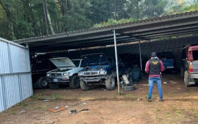 PNC y MP desarrollan allanamientos en «hueseras» de San Juan Ostuncalco