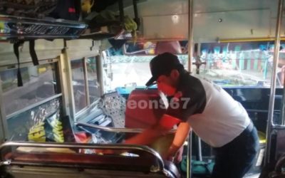 Asesinan a pasajero de bus extraurbano