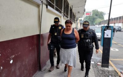 Mujer capturada tiene 31 antecedes de ingresos a la cárcel